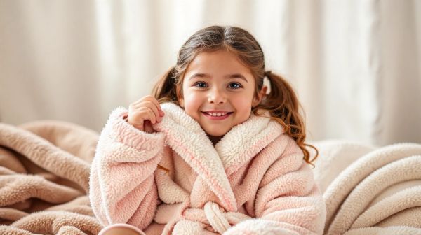 Guide pour choisir le peignoir polaire parfait pour votre fille
